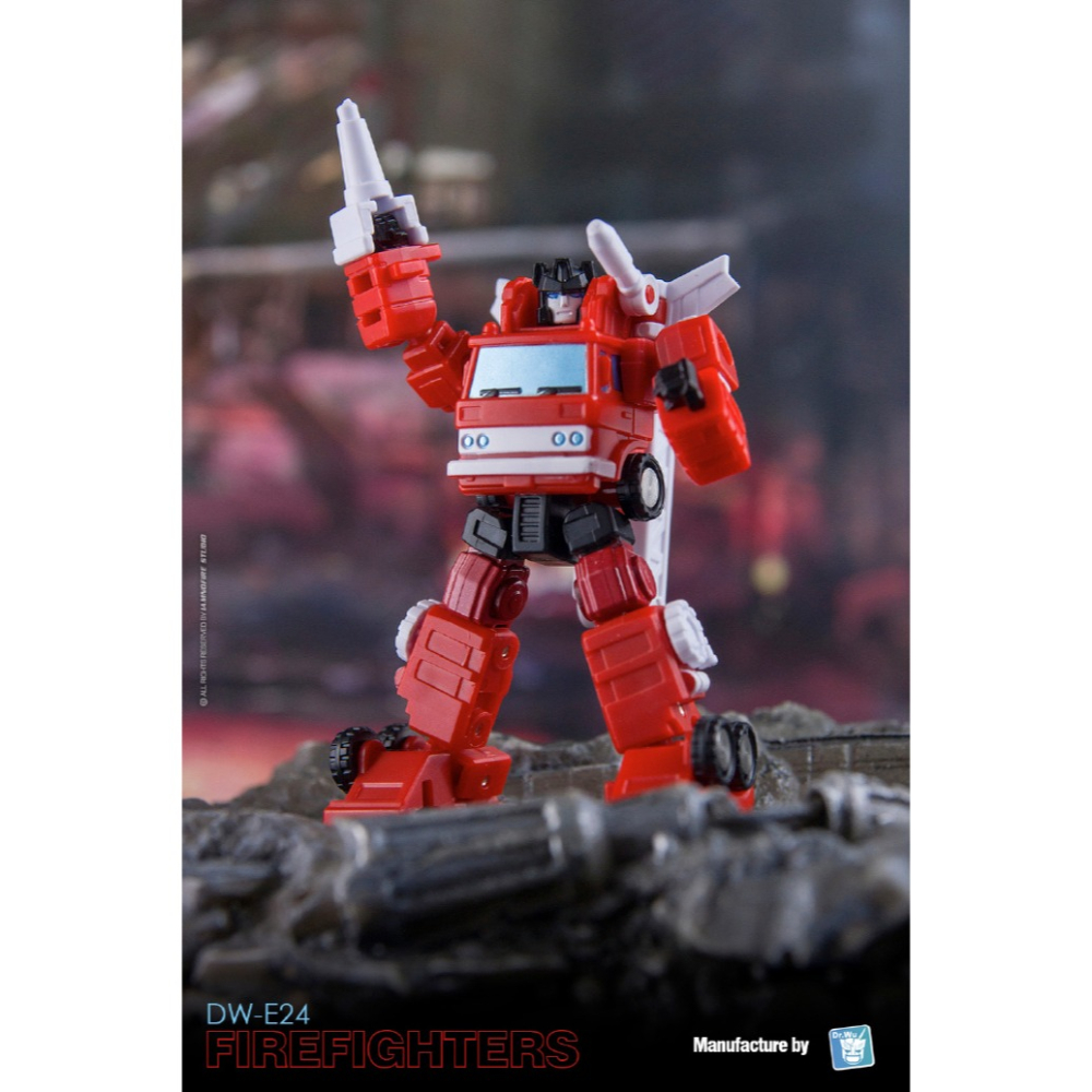 [Rud＇s TOY]全新現貨 吳醫生 DR WU E-24 消防車 博派 極小 非柯博文 密卡登-細節圖9