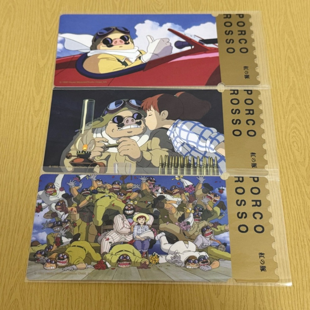 現貨【紅豬 重映紀念票卡（含早鳥）】橡子共和國 宮崎駿 龍貓 神隱少女 霍爾的移動城堡 魔法公主 天空之城 魔女宅急便-細節圖3