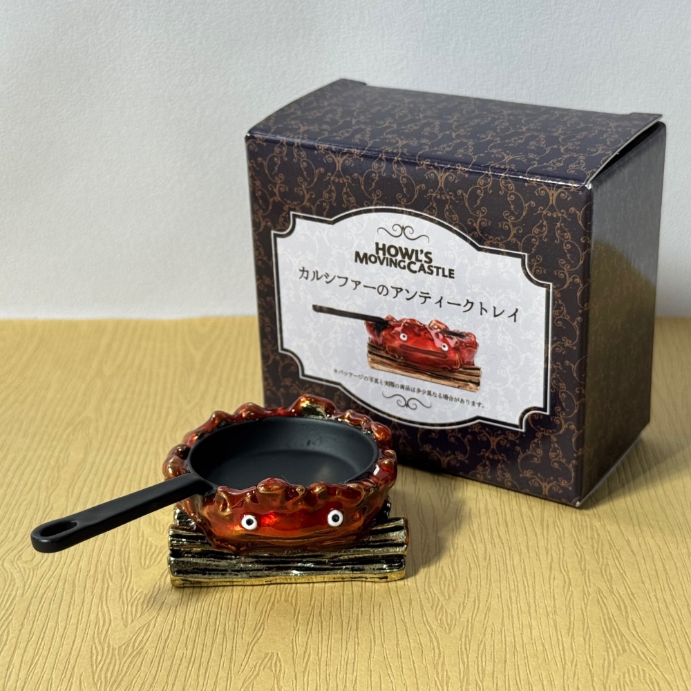現貨【霍爾的移動城堡 卡西法迷你飾品盤】吉卜力 橡子共和國 宮崎駿 龍貓 神隱少女 魔法公主 天空之城 魔女宅急便-細節圖8