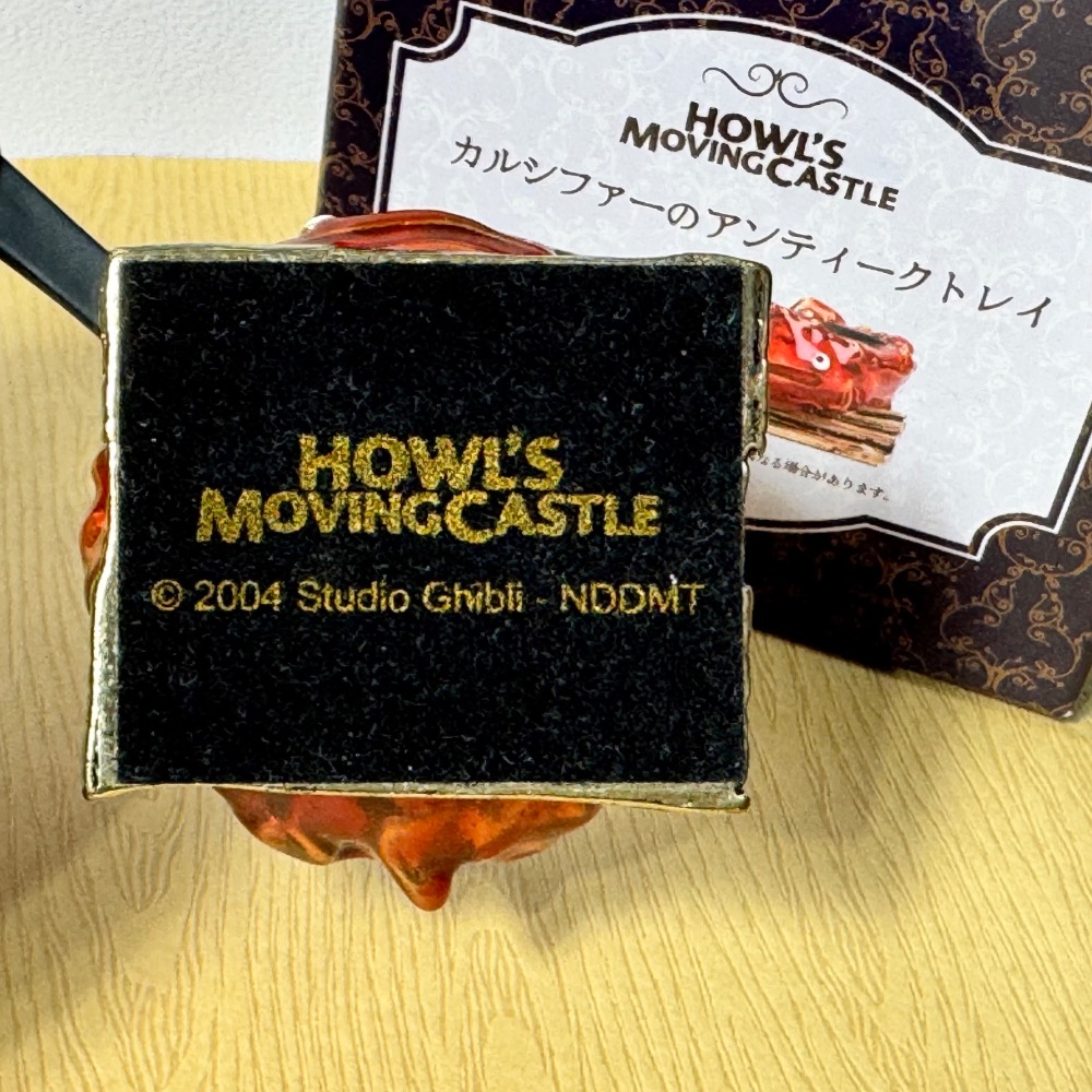 現貨【霍爾的移動城堡 卡西法迷你飾品盤】吉卜力 橡子共和國 宮崎駿 龍貓 神隱少女 魔法公主 天空之城 魔女宅急便-細節圖9