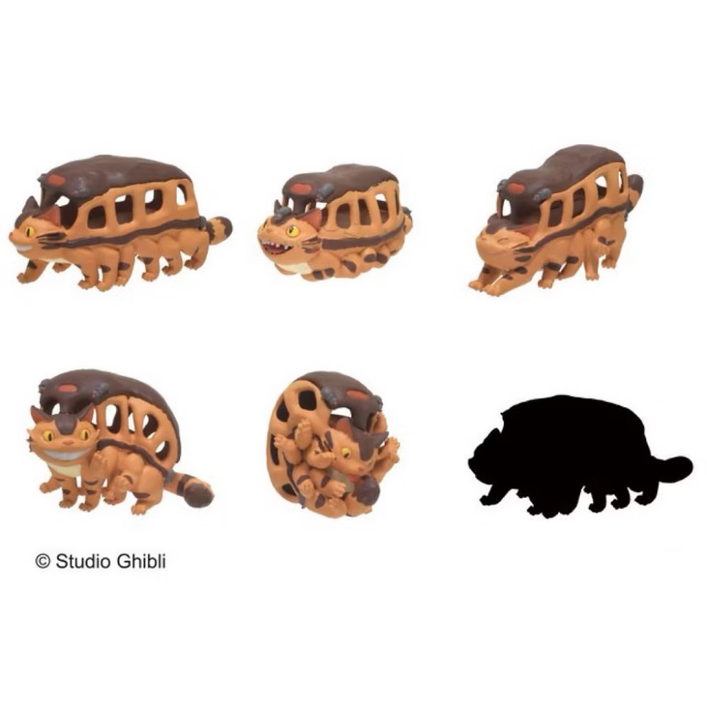 現貨【百態精選玩具 貓巴士】吉卜力 橡子共和國 宮崎駿 龍貓 神隱少女 霍爾的移動城堡 魔法公主 天空之城 魔女宅急便-細節圖2