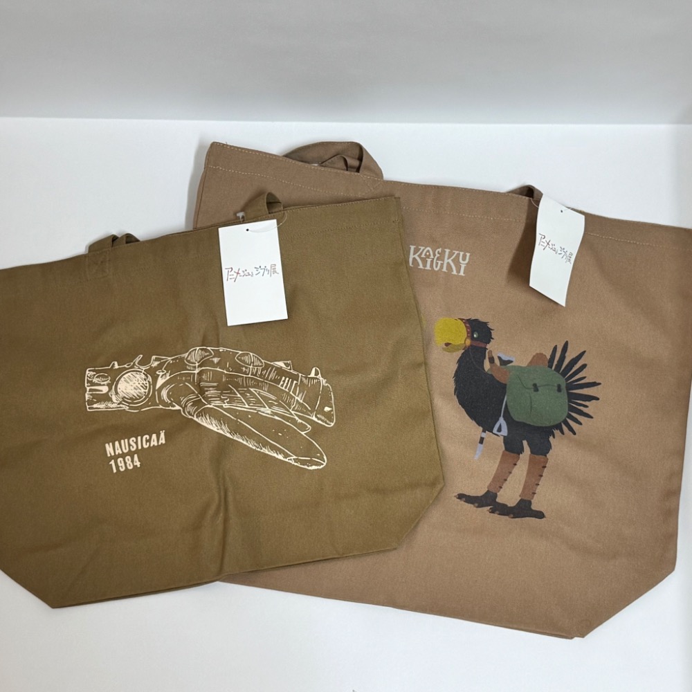 絕版現貨【展覽限定 風之谷手提袋】吉卜力 橡子共和國 宮崎駿 龍貓 神隱少女 霍爾的移動城堡 魔法公主 天空之城 紅豬-細節圖2