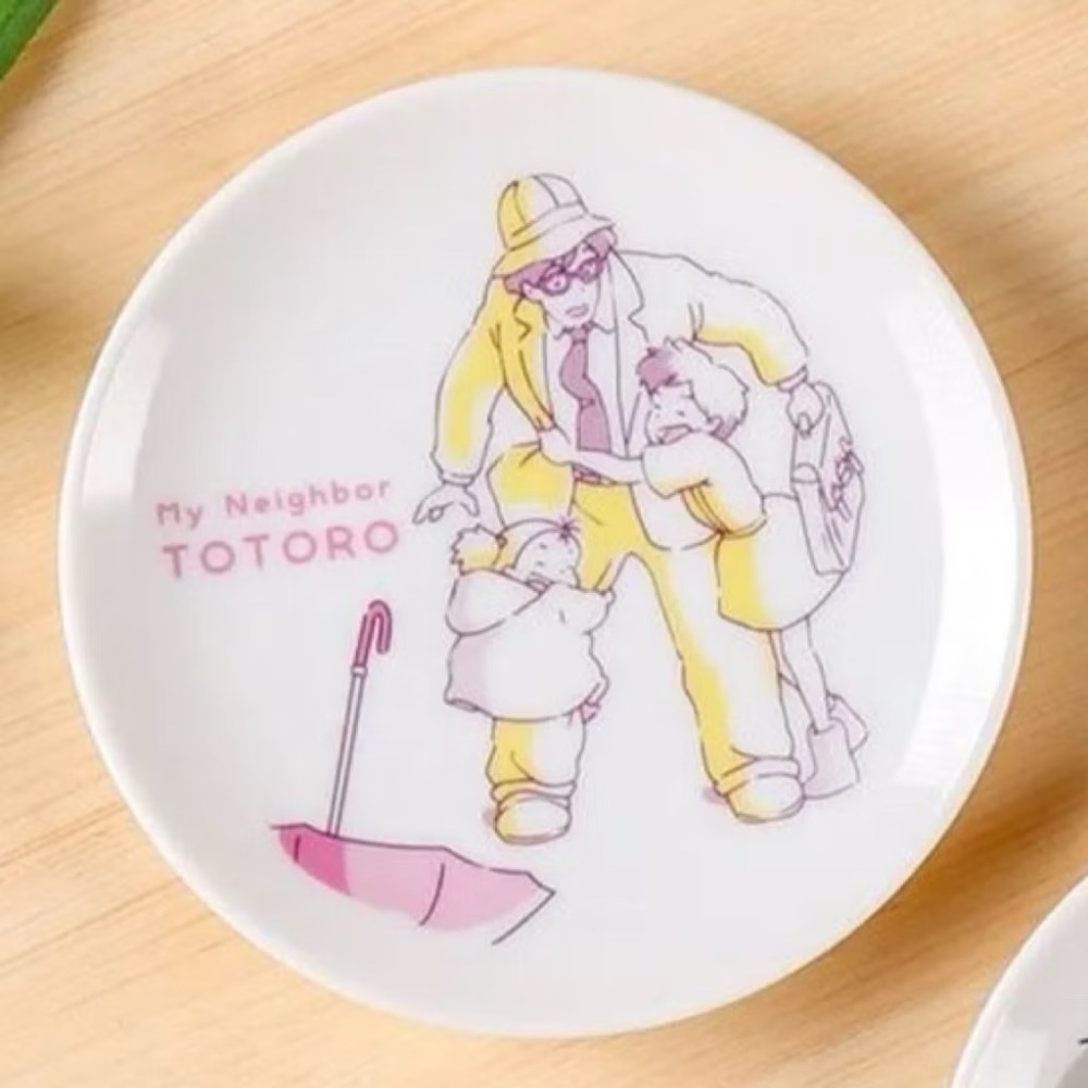 現貨 吉卜力【龍貓小盤子】橡子共和國 魔女宅急便 霍爾的移動城堡 神隱少女 天空之城 魔法公主 宮崎駿 蒼鷺與少年-細節圖2