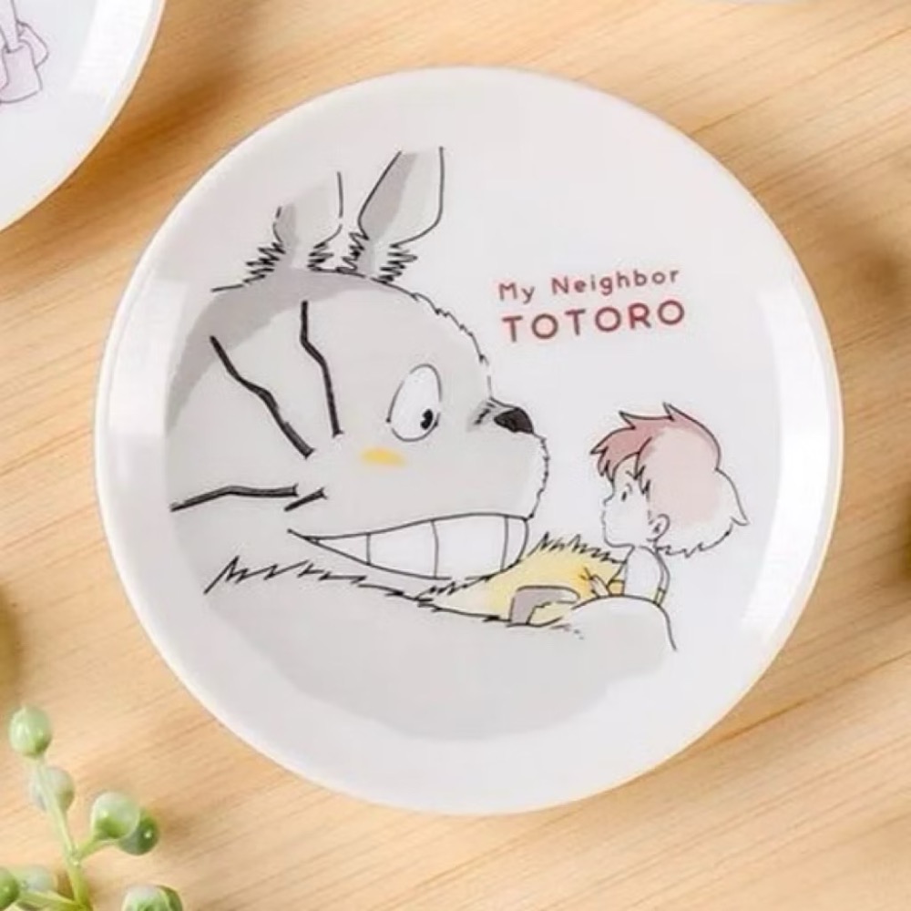 現貨 吉卜力【龍貓小盤子】橡子共和國 魔女宅急便 霍爾的移動城堡 神隱少女 天空之城 魔法公主 宮崎駿 蒼鷺與少年-細節圖3