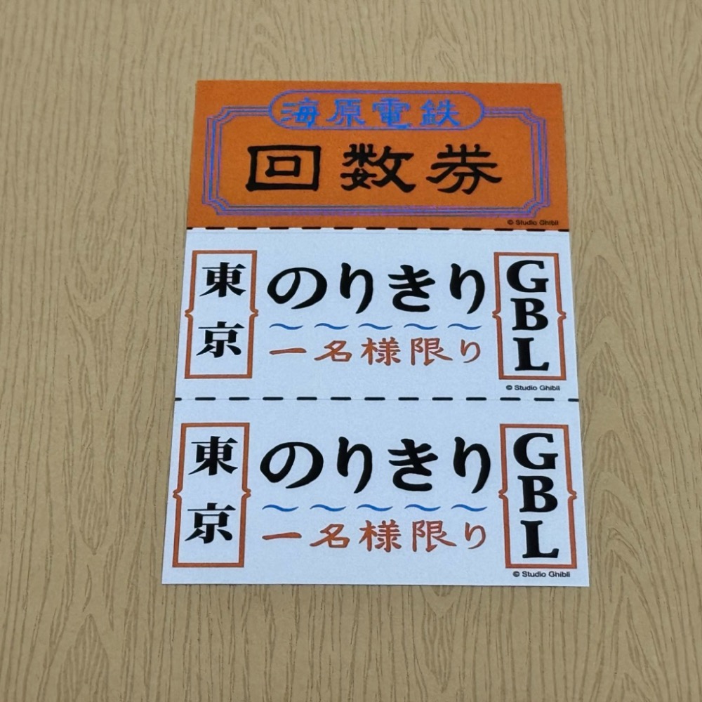 日本限定 非賣品【GBL 神隱少女 回數卷貼紙】橡子共和國 宮崎駿 龍貓 神隱少女 霍爾的移動城堡 魔法公主 天空之城-細節圖2