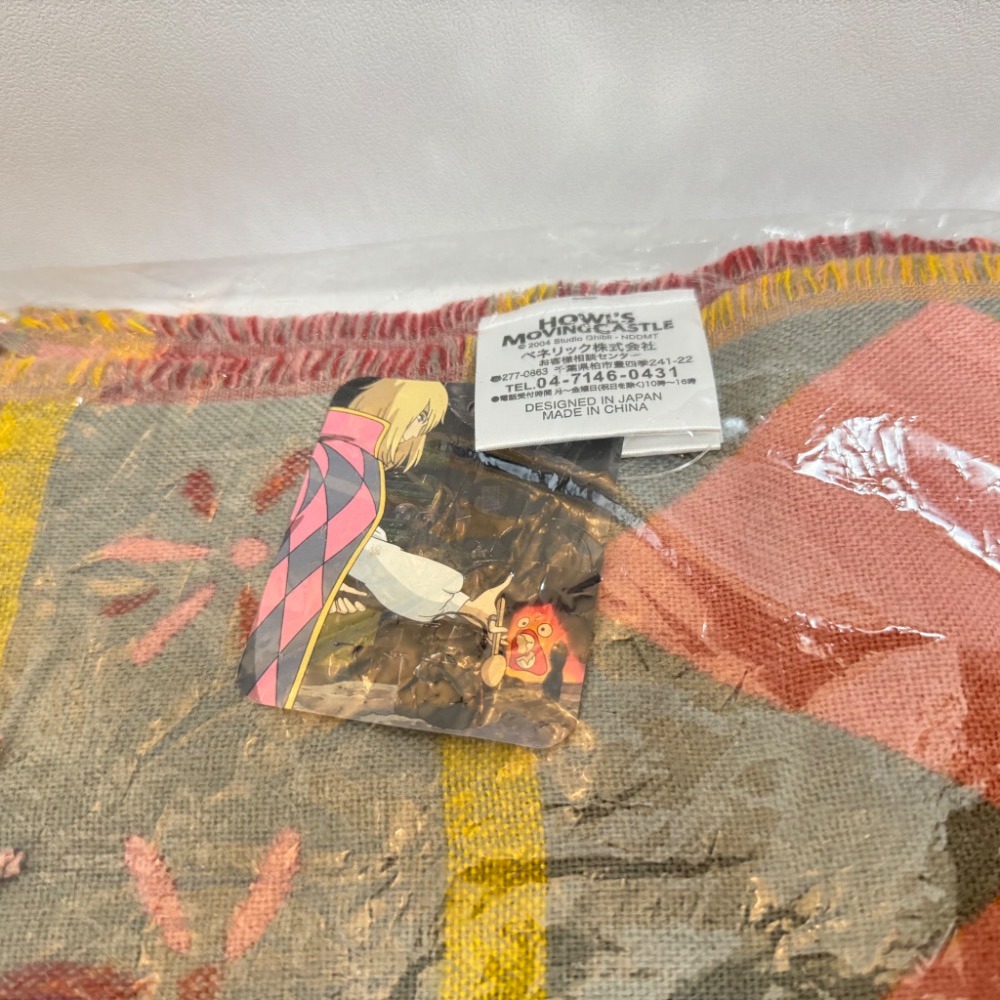 現貨【披肩圍巾 霍爾的移動城堡 霍爾的披肩】吉卜力 橡子共和國 宮崎駿 龍貓 神隱少女 魔法公主 天空之城 魔女宅急便-細節圖5