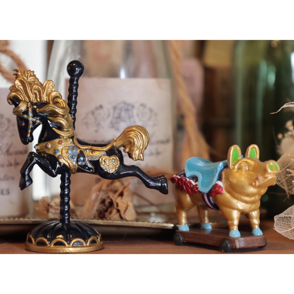 確認款【心之谷 地球屋迷你模型系列 4款合售】吉卜力 橡子共和國 宮崎駿 龍貓 神隱少女 魔法公主 天空之城 魔女宅急便-細節圖3