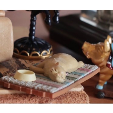 確認款【心之谷 地球屋迷你模型系列 4款合售】吉卜力 橡子共和國 宮崎駿 龍貓 神隱少女 魔法公主 天空之城 魔女宅急便-細節圖4