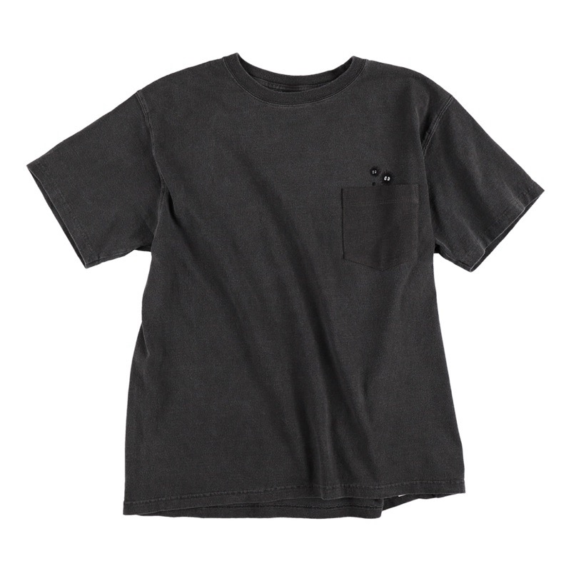 吉卜力 日本製【GBL X Good On 龍貓 灰塵精靈口袋刺繡T恤（M碼）】橡子共和國 霍爾的移動城堡 神隱少女-細節圖9