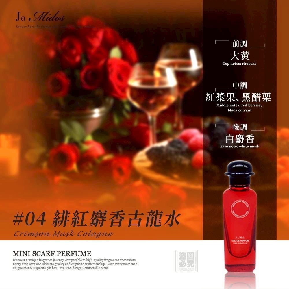 Jo Midos 迷你愛馬橘絲巾香水禮盒-細節圖6