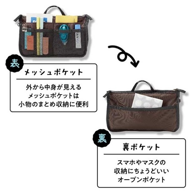 MARUTATSU 多隔層多功能兩用收納包／肩背包-細節圖3