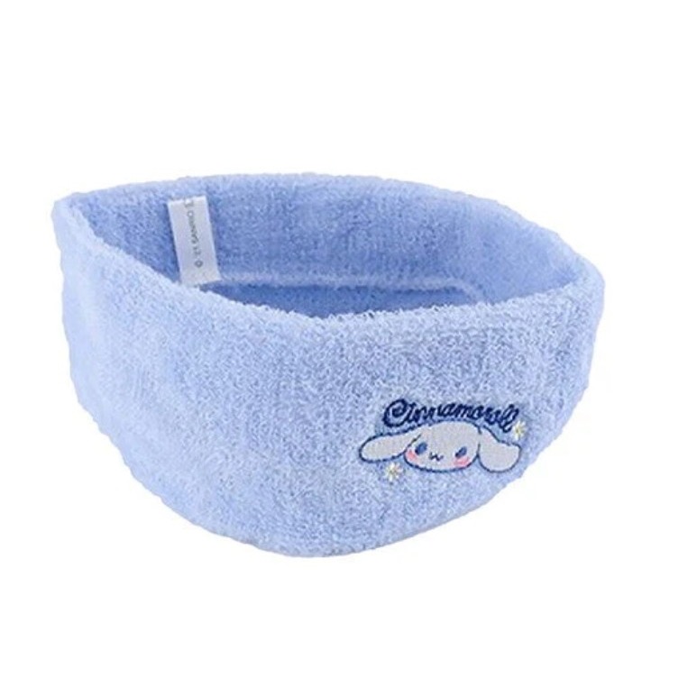 日本進口 Sanrio三麗鷗剌繡洗臉束髮帶髮帶/大耳狗/美樂蒂）-細節圖2