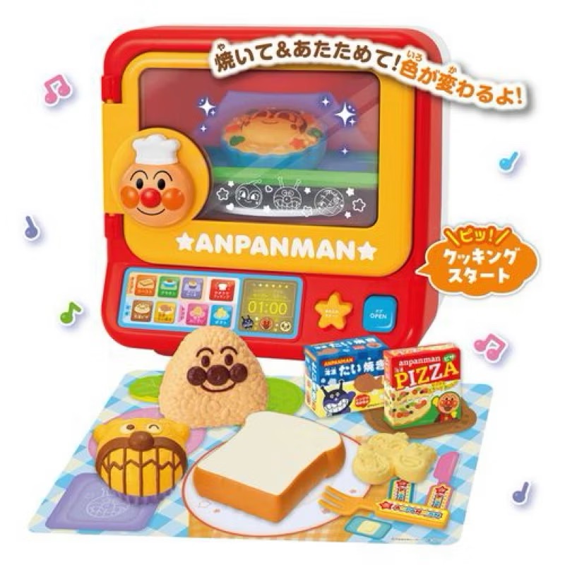 現貨/LF/日本 麵包超人-香噴噴烤好了！變色烤箱微波爐DX豪華版-細節圖3