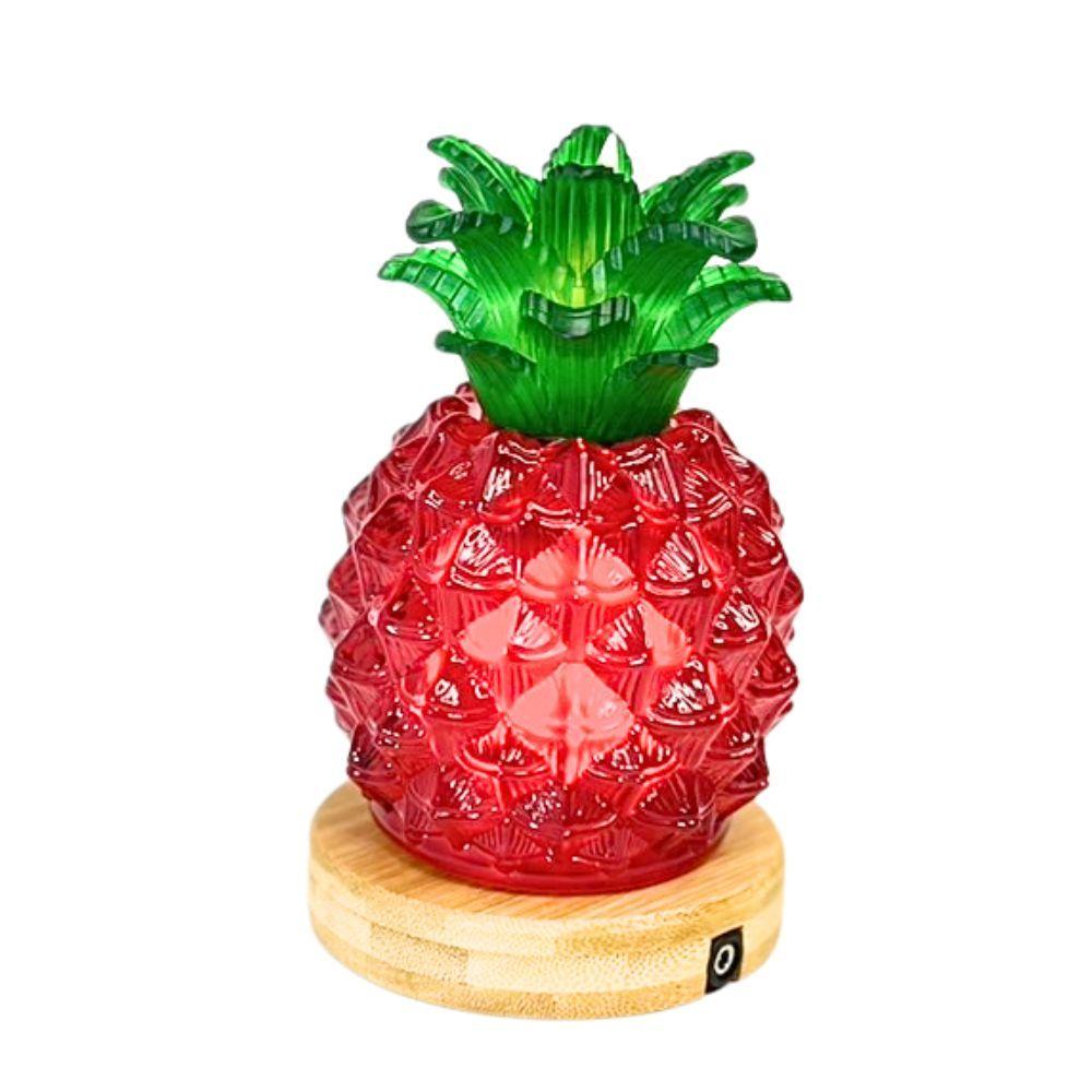 【新韻傳音】中好運旺來燈配圓木底座-好運旺旺來 仿真蠟燭  鳳梨蠟燭燈 旺來蠟燭燈 拜拜供神 鳳梨燈 天貺日 Y802B-細節圖2