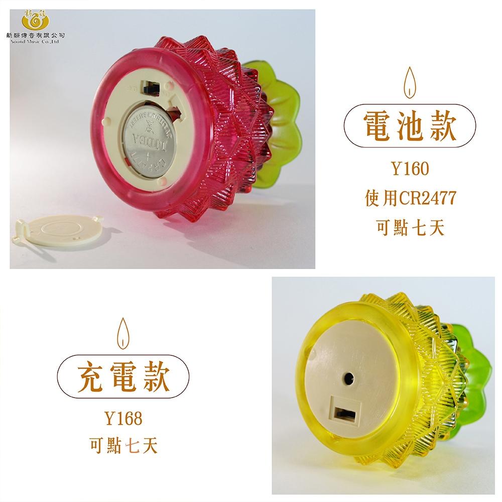 【新韻傳音】金色供燈旺來套組 小鳳梨電子蠟燭燈 鳳梨蠟燭燈 旺來蠟燭燈 拜拜供神 開運招財 鳳梨燈 XY168-Gold-細節圖7