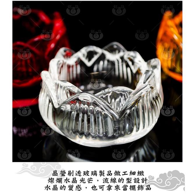 【新韻傳音】蓮心燭杯 玻璃燭台 蓮花燭杯  蓮花燭臺 蓮心杯  酥油蠟燭杯 燈座蓮花杯 X217-細節圖6