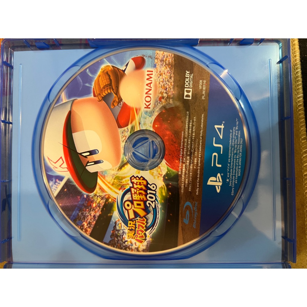 PS4遊戲光碟-野球魂2016-細節圖3