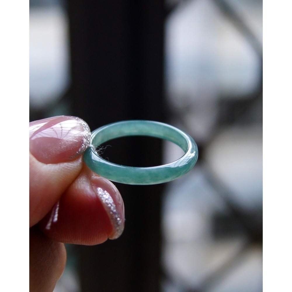 【瑩元閣】《放光冰瓜戒》💍翡翠戒指/瓜料/危料/JR-0038-JR-0047-細節圖7