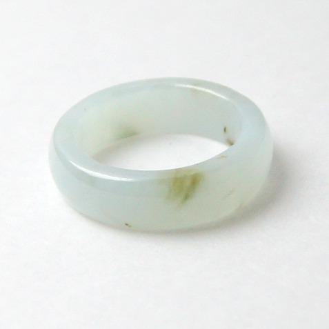 【瑩元閣】💍《冰芙蓉牛奶飄蜜花》💍翡翠戒指/天然緬甸玉A貨/JR-0031-細節圖6