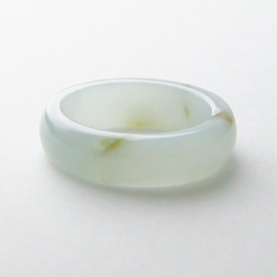 【瑩元閣】💍《冰芙蓉牛奶飄蜜花》💍翡翠戒指/天然緬甸玉A貨/JR-0031-細節圖8