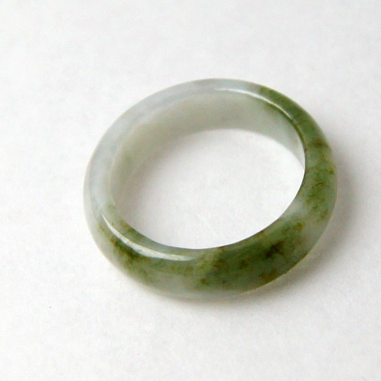 【瑩元閣】💍《糯冰半山半水》💍翡翠戒指/天然緬甸玉A貨/JR-0032-細節圖2