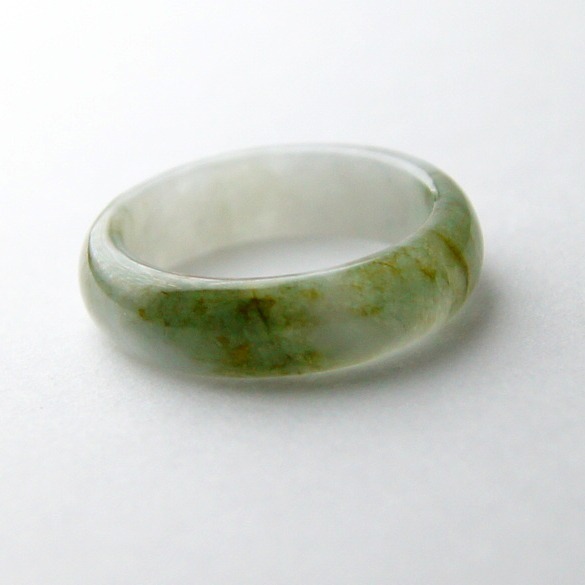 【瑩元閣】💍《糯冰半山半水》💍翡翠戒指/天然緬甸玉A貨/JR-0032-細節圖4