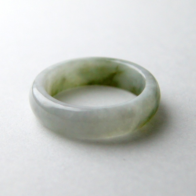 【瑩元閣】💍《糯冰半山半水》💍翡翠戒指/天然緬甸玉A貨/JR-0032-細節圖6