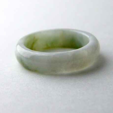 【瑩元閣】💍《糯冰半山半水》💍翡翠戒指/天然緬甸玉A貨/JR-0032-細節圖7