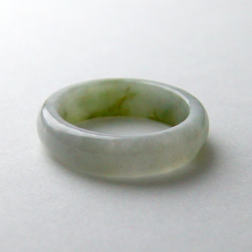 【瑩元閣】💍《糯冰半山半水》💍翡翠戒指/天然緬甸玉A貨/JR-0032-細節圖9