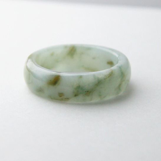 【瑩元閣】💍《冰芙蓉牛奶飄蜜花》💍翡翠戒指/天然緬甸玉A貨/JR-0036-細節圖2