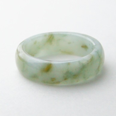 【瑩元閣】💍《冰芙蓉牛奶飄蜜花》💍翡翠戒指/天然緬甸玉A貨/JR-0036-細節圖3