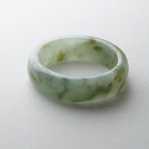 【瑩元閣】💍《冰芙蓉牛奶飄蜜花》💍翡翠戒指/天然緬甸玉A貨/JR-0036-細節圖9