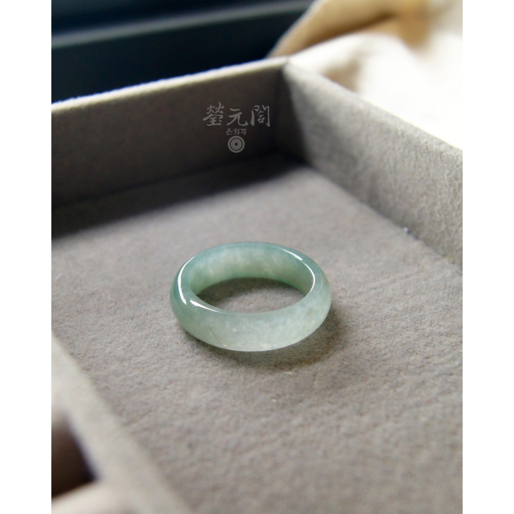 【瑩元閣】《冰玻種起膠含蜜晴水玉戒》天然緬甸玉翡翠A貨/翡翠戒指/國際圍16/JR-0071現貨在台當日寄出-細節圖8