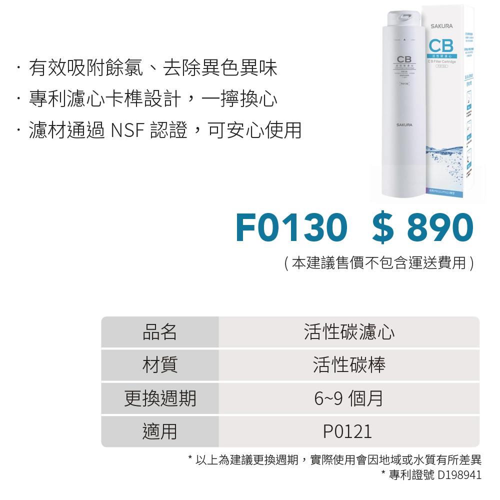 SAKURA 櫻花 CB濾心 F0130-細節圖3