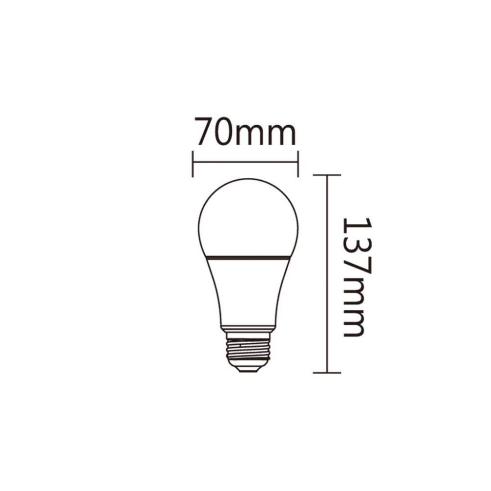 【大巨光】LED E27 12W OK Google智慧燈泡球泡(黃光~自然光~白光)LED-E2712-TWM-細節圖3