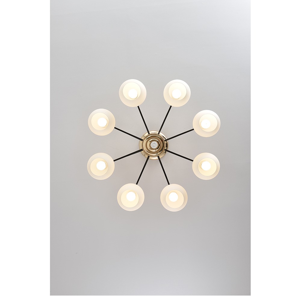 大巨光 現代風 E27x8 半吸頂燈(BM-50051)-細節圖3