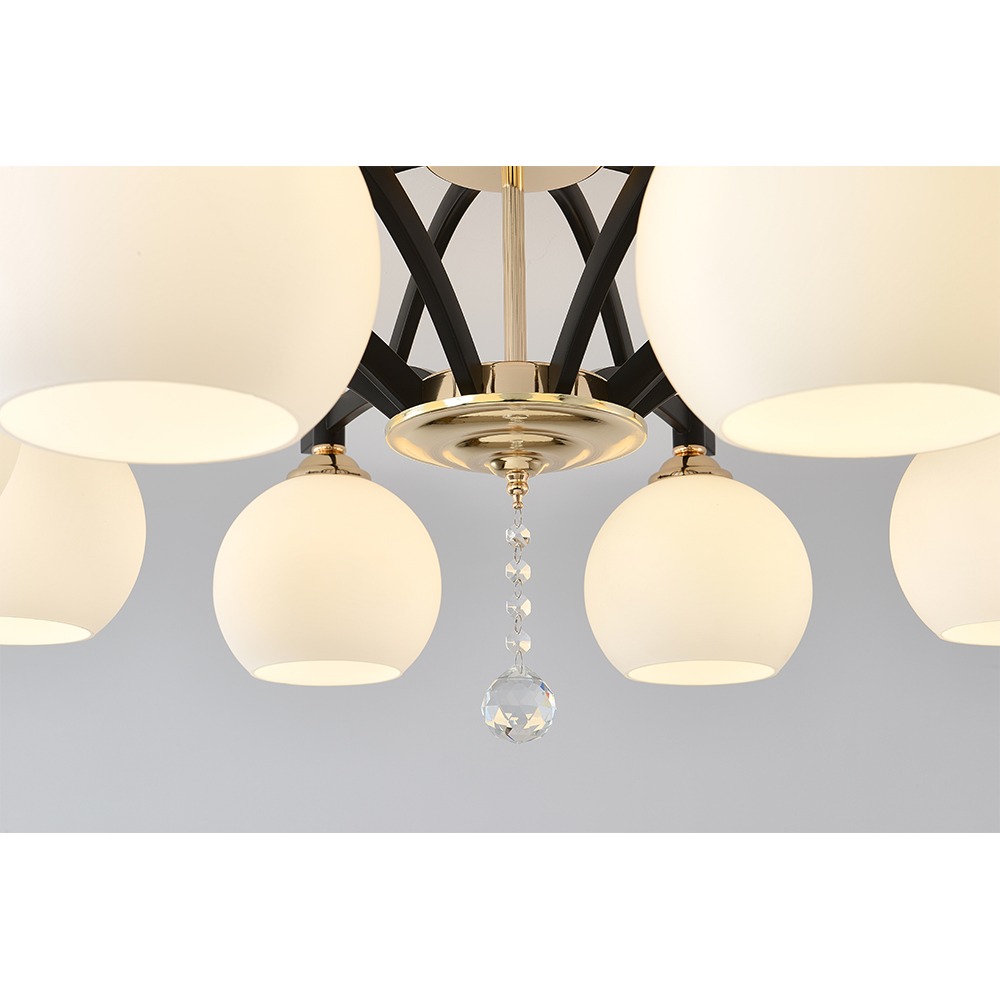 大巨光 現代風 E27x8 半吸頂燈(BM-50051)-細節圖4