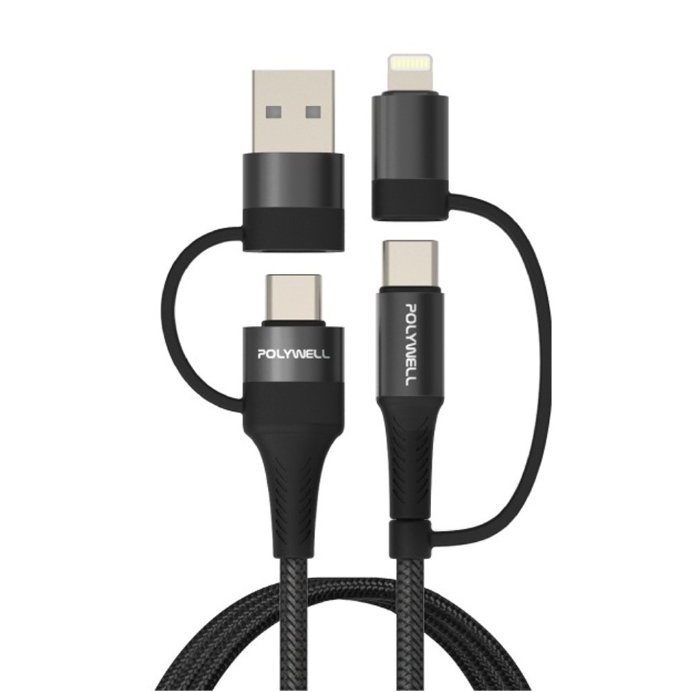 寶利威爾 iphone編織3A充電線TypeC轉Lightning快充數據線 適用iPhone蘋果手機-規格圖9