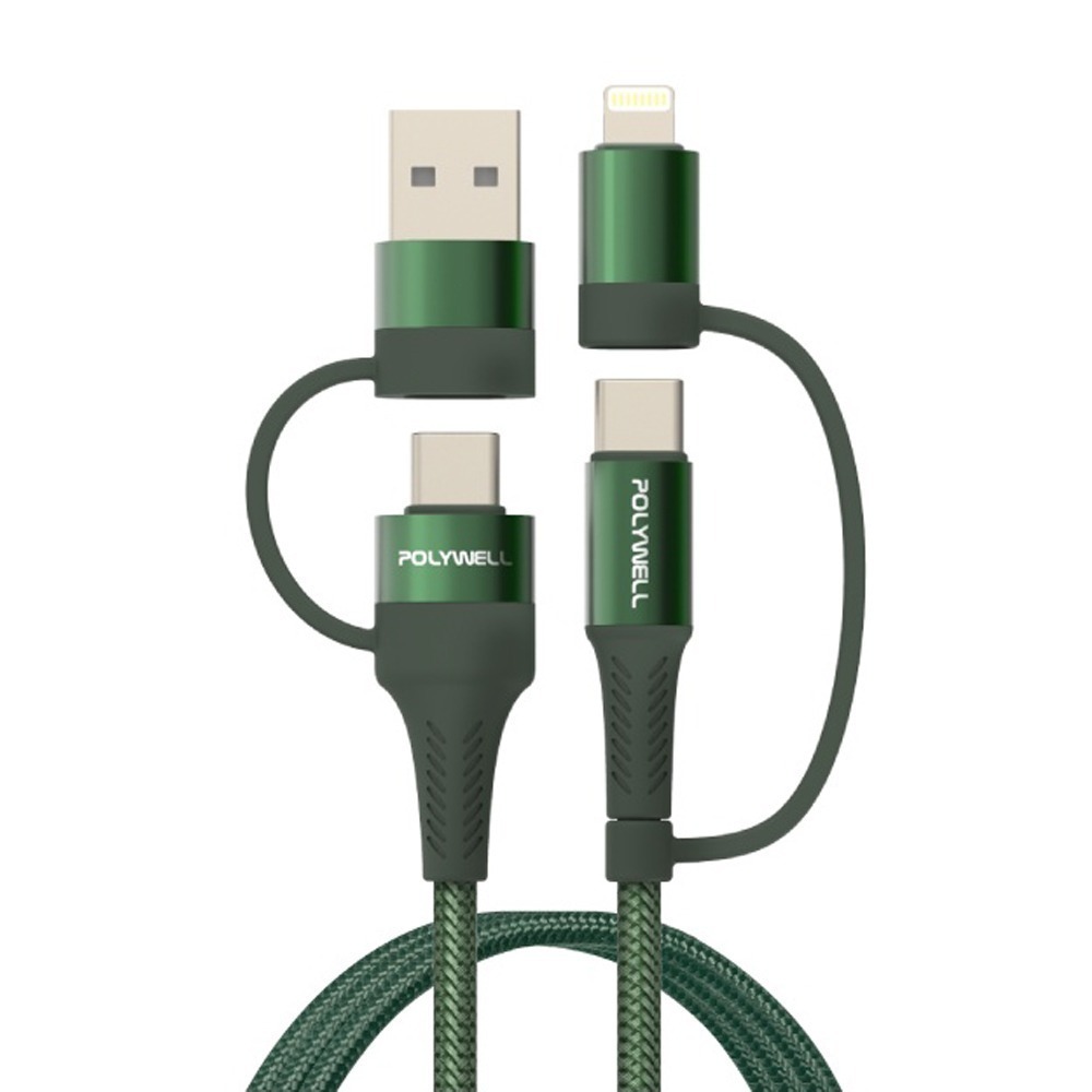 寶利威爾 iphone編織3A充電線TypeC轉Lightning快充數據線 適用iPhone蘋果手機-規格圖9