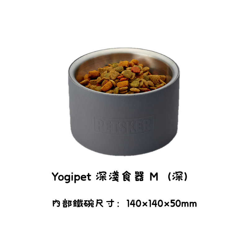 L.&wooo 韓國代購 Yogipet 漂浮水碗 食器-規格圖2