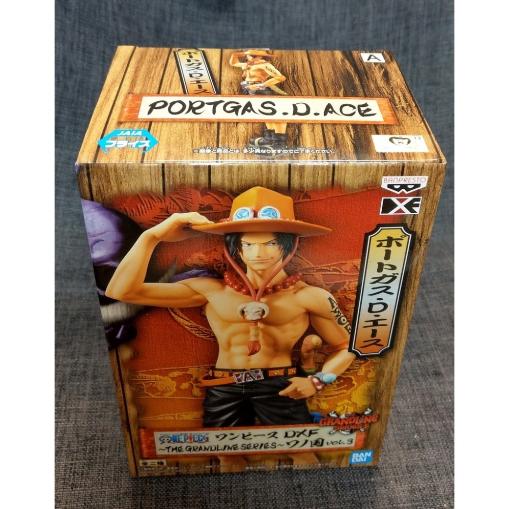 [戰神的店] 航海王 海賊王 艾斯 和之國 景品 公仔 金證 THE GRANDLINE SERIES Vol.3-細節圖5