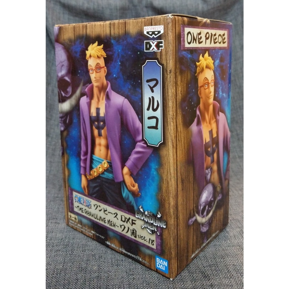 [戰神的店] 航海王 海賊王 不死鳥 馬可 和之國 景品 公仔 金證 THE GRANDLINE MEN Vol.18-細節圖2