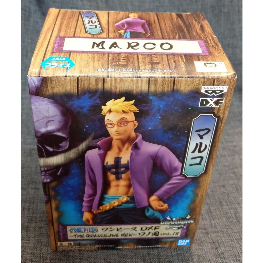 [戰神的店] 航海王 海賊王 不死鳥 馬可 和之國 景品 公仔 金證 THE GRANDLINE MEN Vol.18-細節圖5