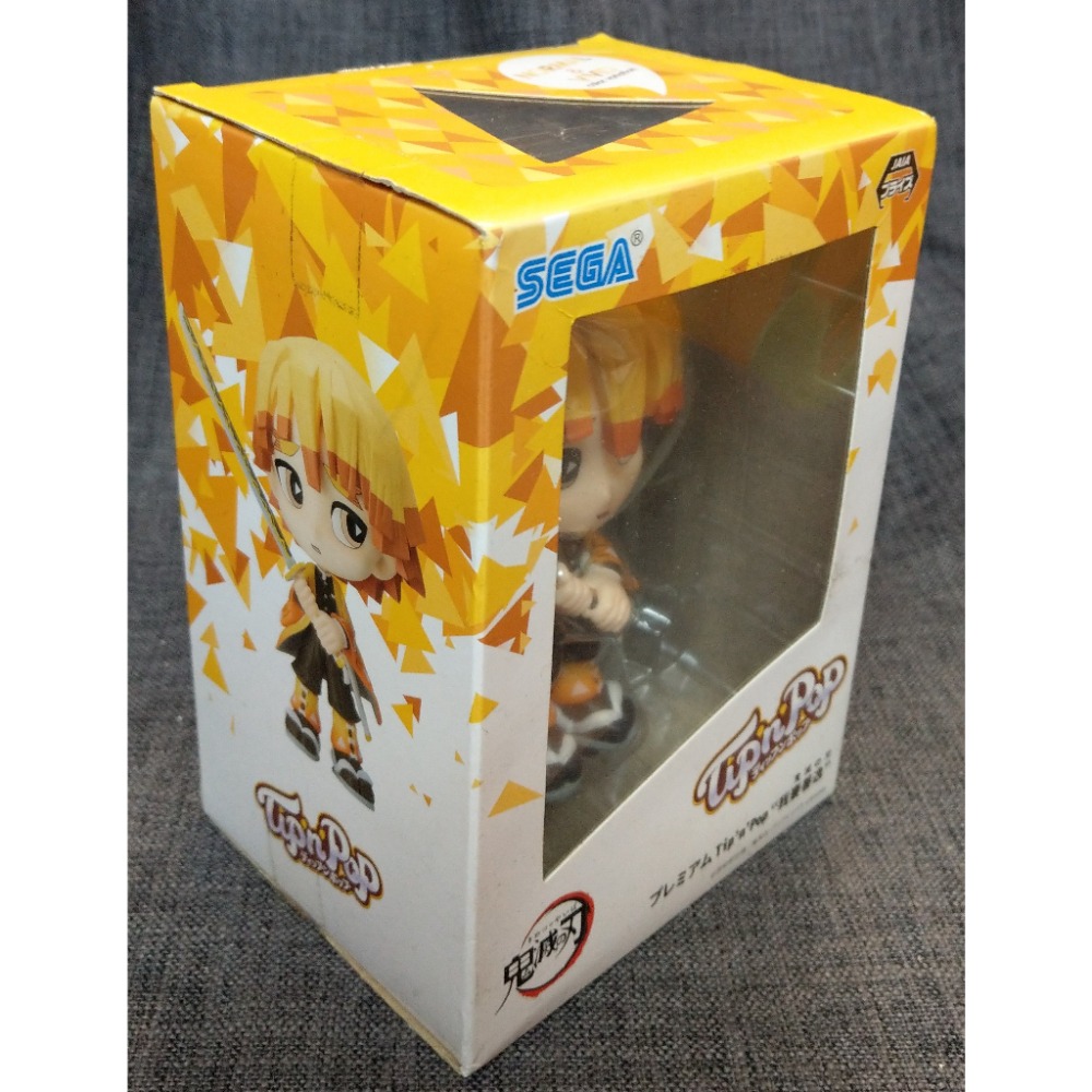 [戰神的店] 鬼滅之刃 我妻善逸 SEGA Q版 公仔 景品 日版 PMTip＇n＇Pop-細節圖3
