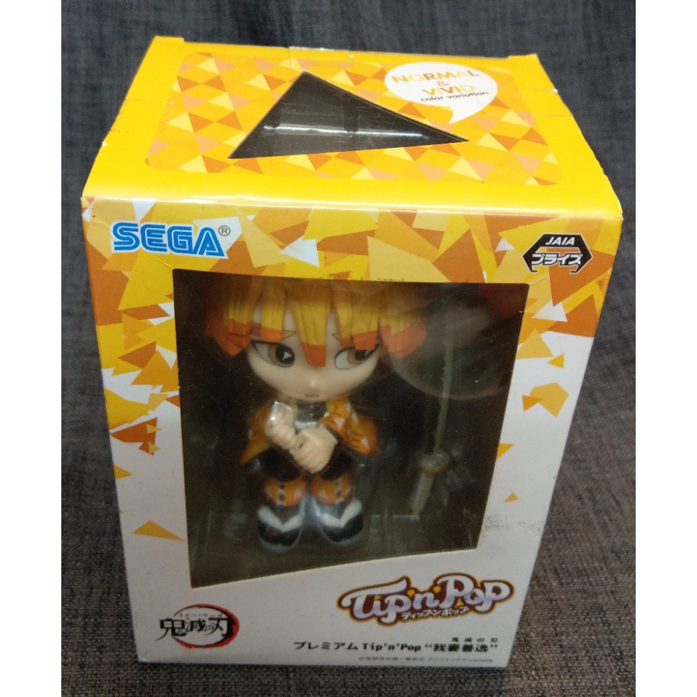 [戰神的店] 鬼滅之刃 我妻善逸 SEGA Q版 公仔 景品 日版 PMTip＇n＇Pop-細節圖5