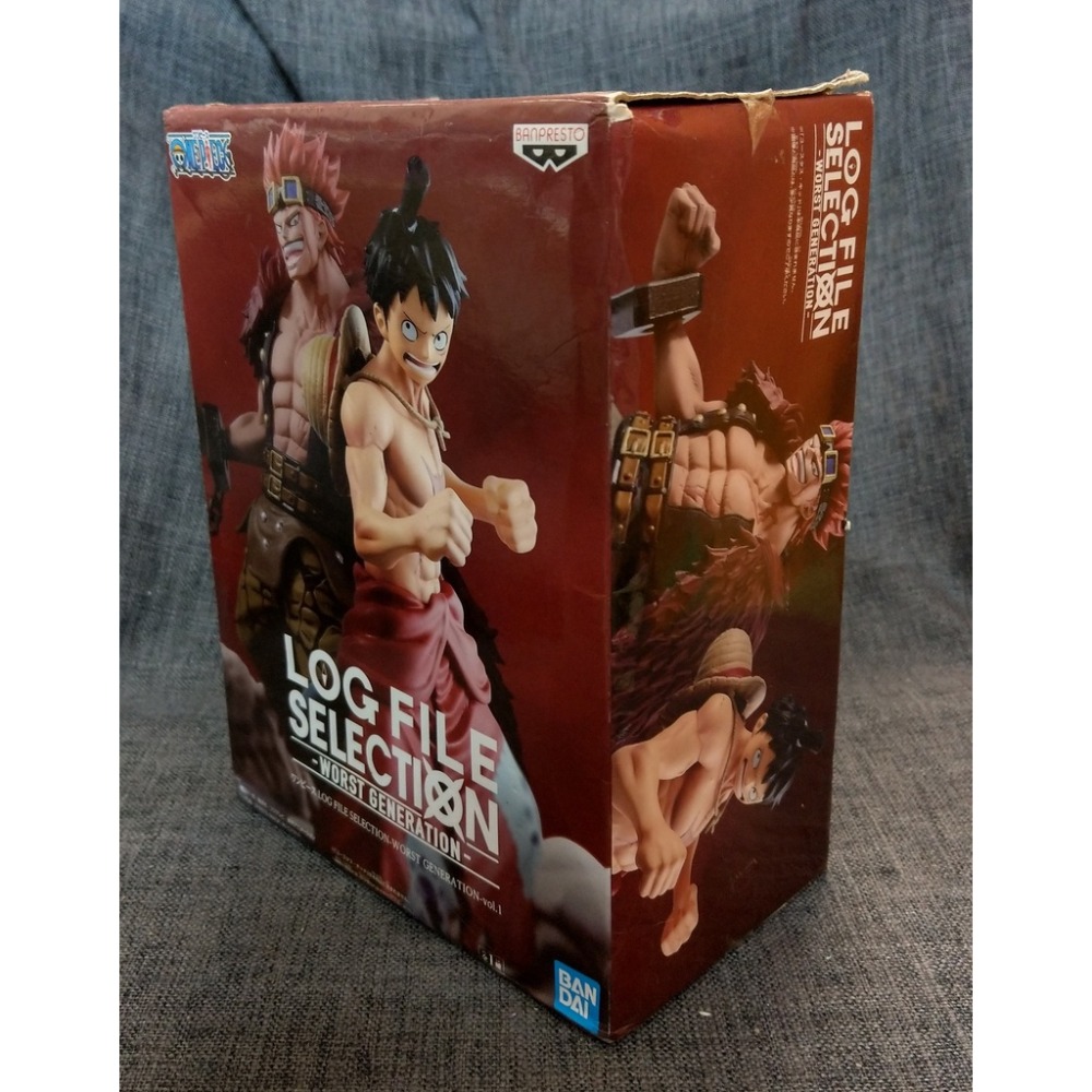 [戰神的店] 航海王 海賊王 魯夫 景品 公仔 金證 LOG FILE SELECTION VOL.1-細節圖2