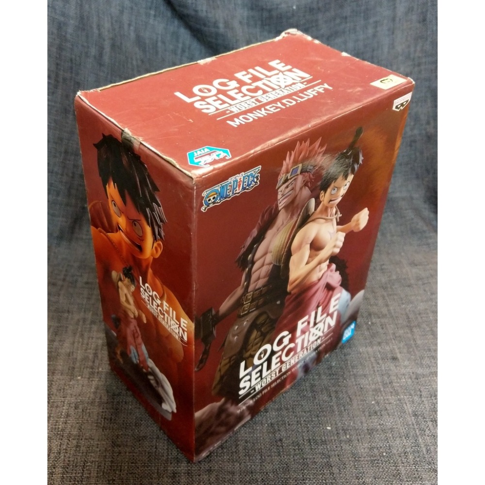 [戰神的店] 航海王 海賊王 魯夫 景品 公仔 金證 LOG FILE SELECTION VOL.1-細節圖3