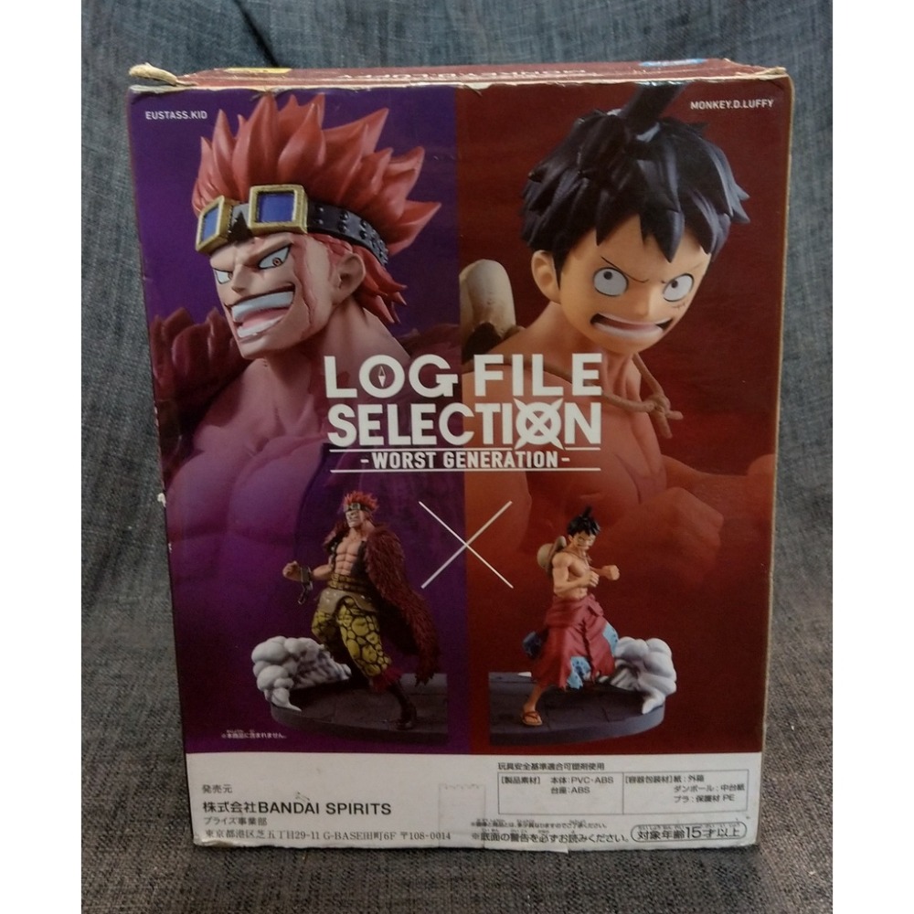 [戰神的店] 航海王 海賊王 魯夫 景品 公仔 金證 LOG FILE SELECTION VOL.1-細節圖4
