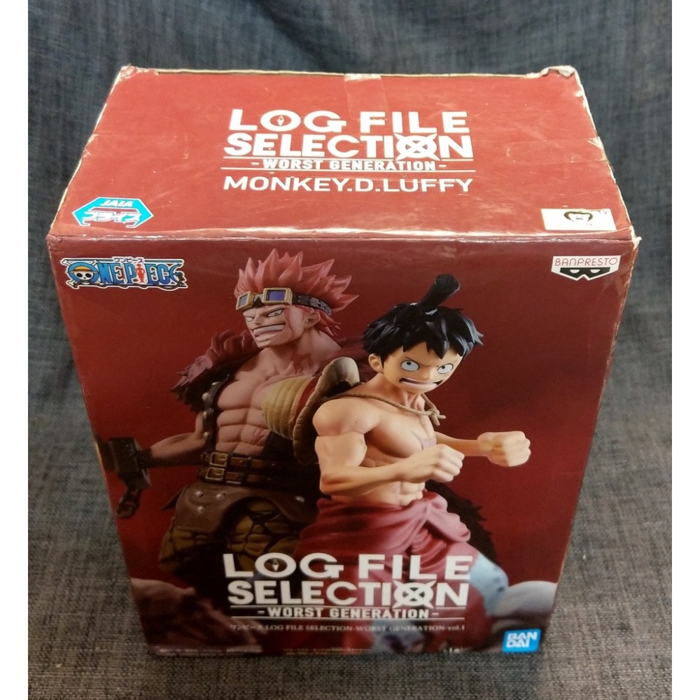 [戰神的店] 航海王 海賊王 魯夫 景品 公仔 金證 LOG FILE SELECTION VOL.1-細節圖5