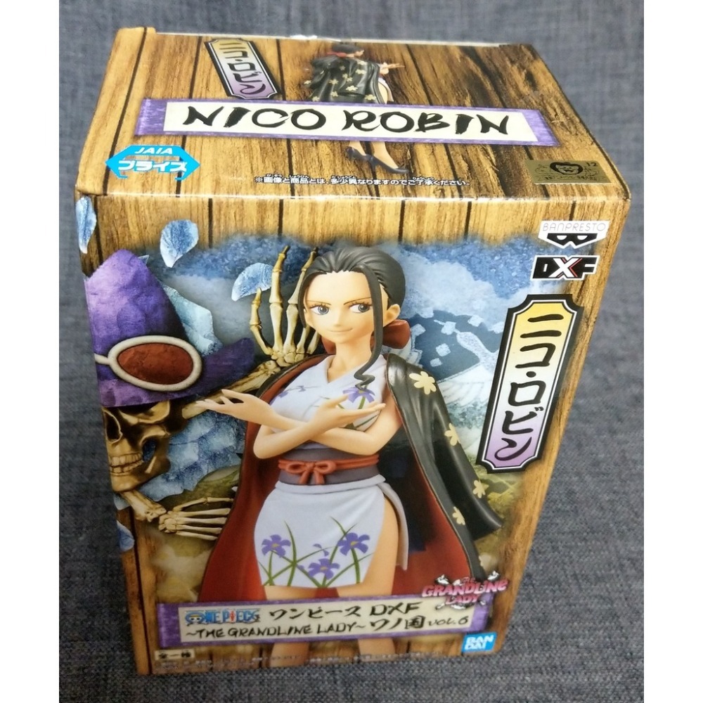 [戰神的店] 航海王 海賊王 妮可 羅賓 和之國 景品 公仔 金證 THE GRANDLINE LADY Vol.6-細節圖5